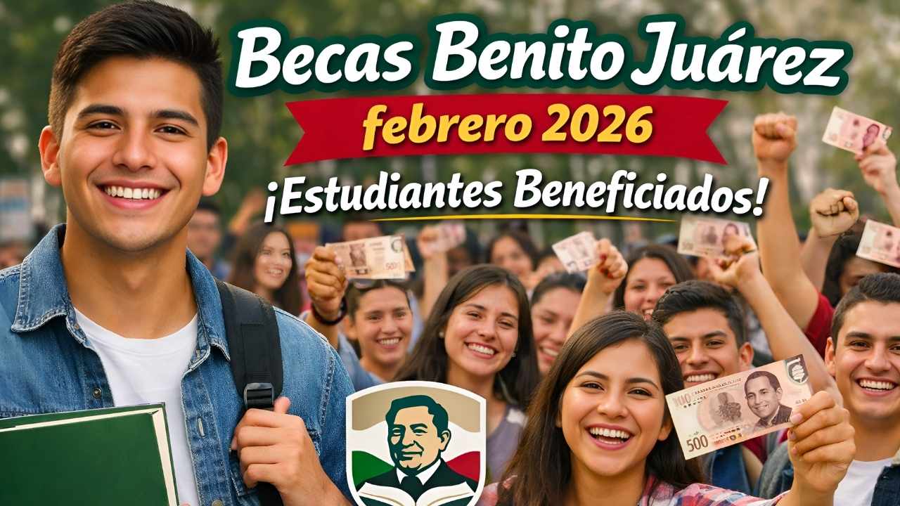 Becas Benito Juárez febrero 2026: estudiantes beneficiados, pasos de registro y calendario de pagos