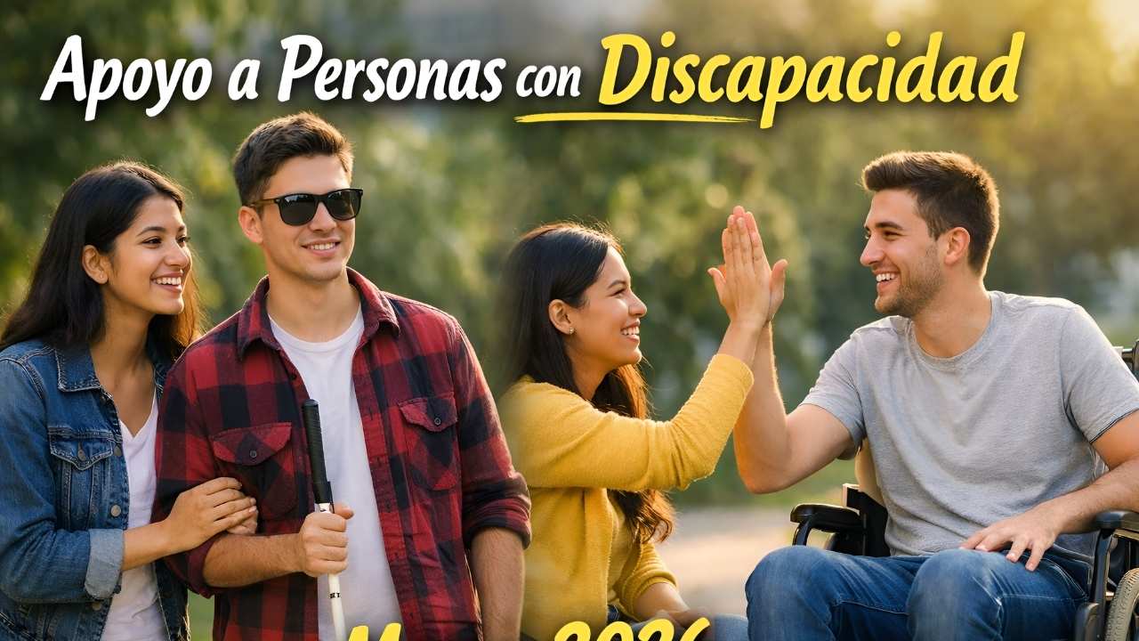 Apoyo a personas con discapacidad marzo 2026: $3,100 confirmados, requisitos y calendario de depósitos